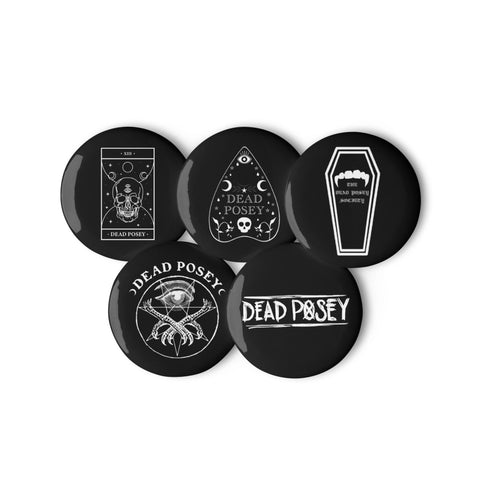 Dead Posey Pin Pack (5)